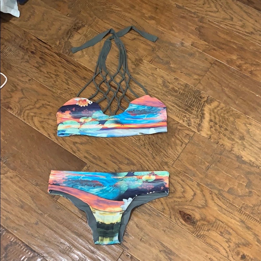 San Lorenzo Reversible Bikini Set Gem